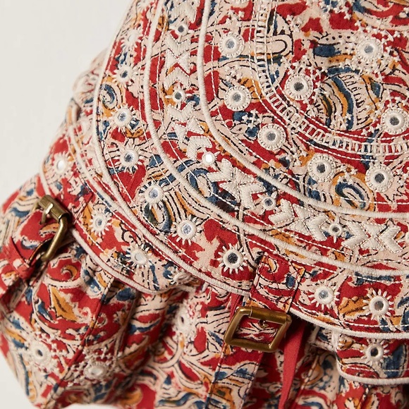 Free People Mia Mirrored Backpack. - Picture 4 of 4